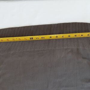Rachel Zoe Brown V-Neck Sweater